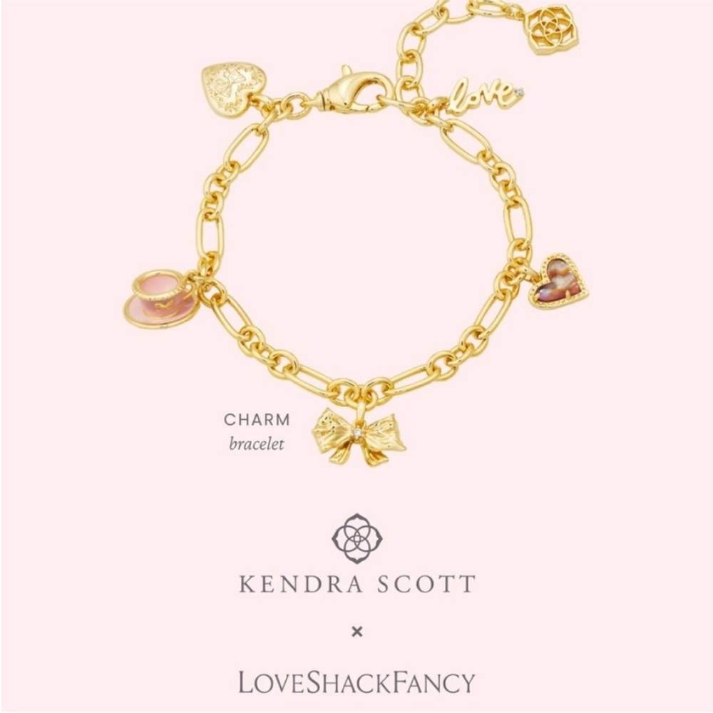 LOVESHACKFANCY Favorite Viral Kendra Scott Charm Bracelet
